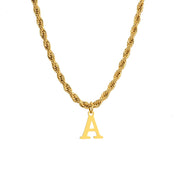 Alphabet Charm Necklace
