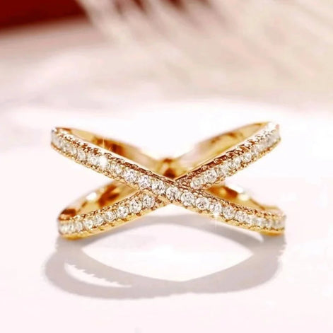 Criss Cross Ring