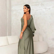 Melissa Elegant Evening Maxi Dress