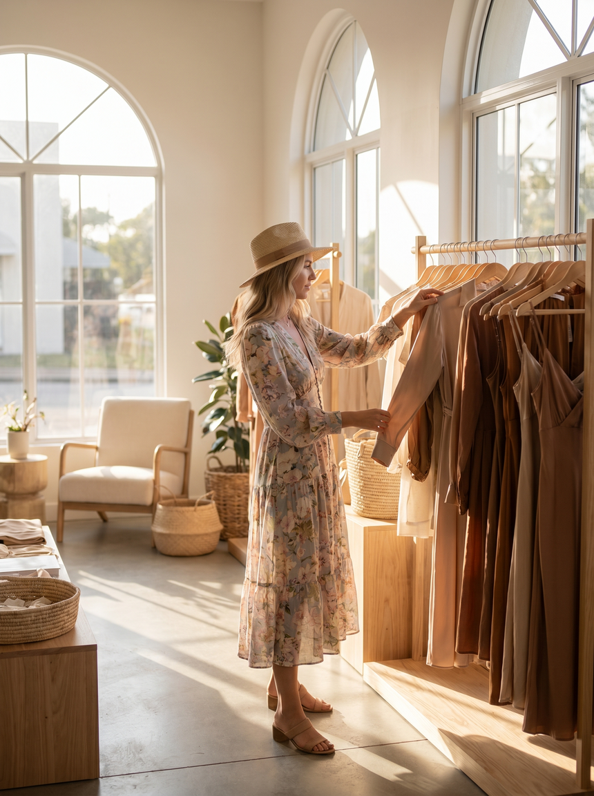 Boutique rack brand story