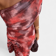 Jessamy One-Shoulder Tie-Dye Maxi Dress