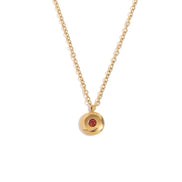 Birthstone Charm Necklace