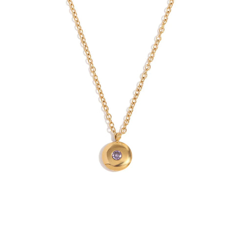 Birthstone Charm Necklace