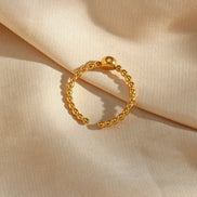 Beaded Crystal Ring