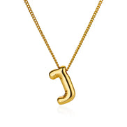 Chunky Initial Letter Necklace