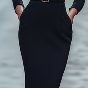 Clariss Elegant Black Dress