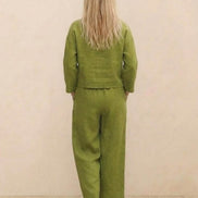 Loose Solid Color Two-Piece Set