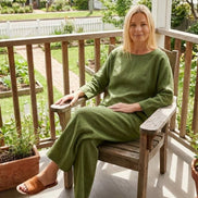 Loose Solid Color Two-Piece Set