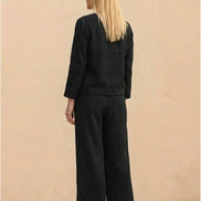 Loose Solid Color Two-Piece Set