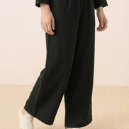 Loose Solid Color Two-Piece Set