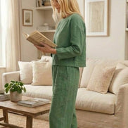 Loose Solid Color Two-Piece Set