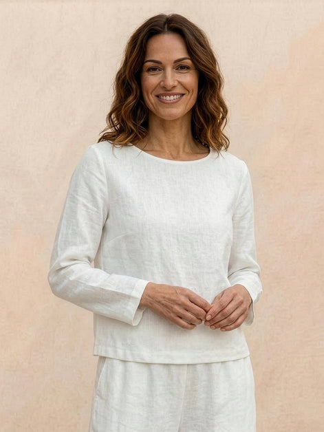 Loose Solid Color Two-Piece Set