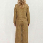 Loose Solid Color Two-Piece Set