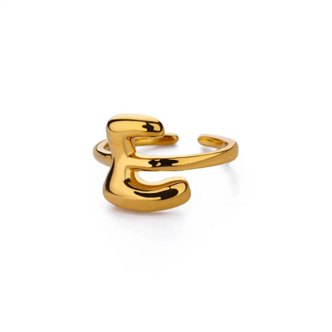Bubble Letter Ring