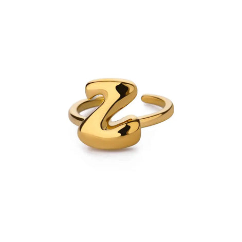 Bubble Letter Ring