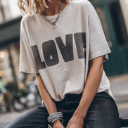 Light Love Relaxed T-Shirt - oversized fit front view