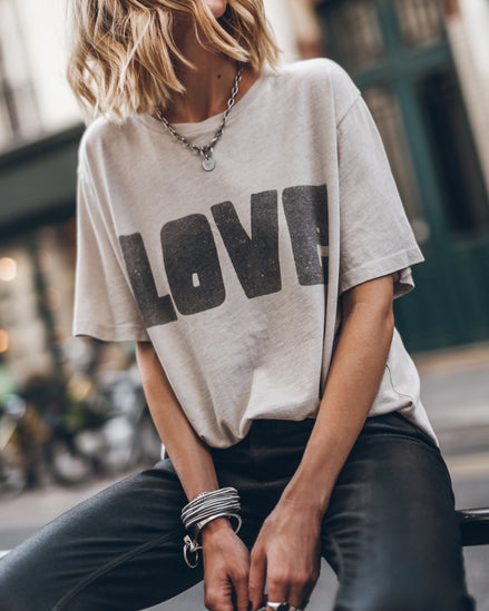 Light Love Relaxed T-Shirt - oversized fit front view