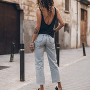 Dark Low Back Base Tank Top