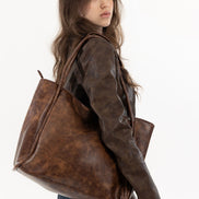Blair Tote Bag – Structured Vegan Leather Tote