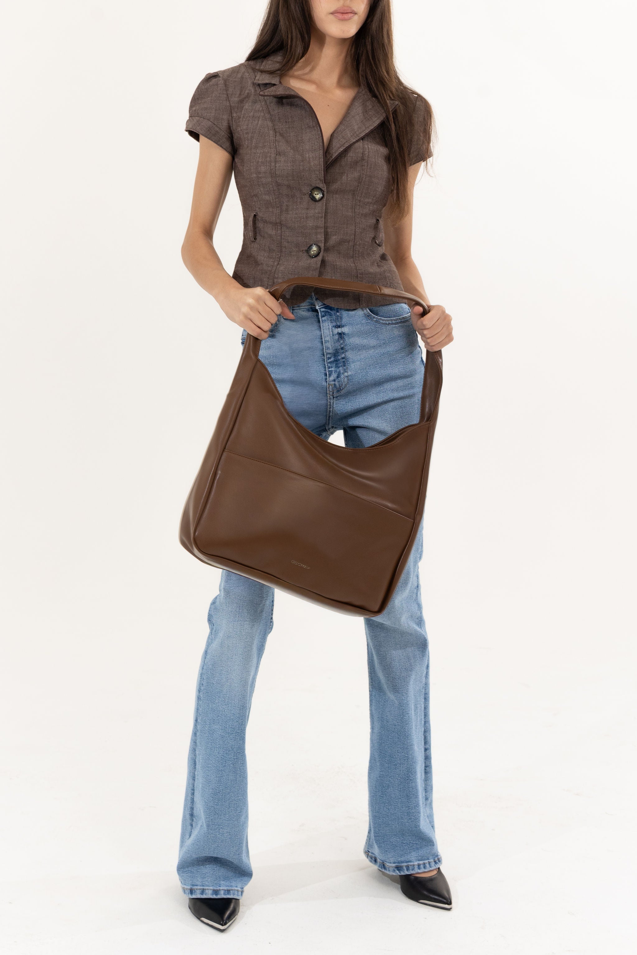 The Maya – Slouchy Leather Hobo Bag