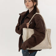 Blair Tote Bag – Structured Vegan Leather Tote