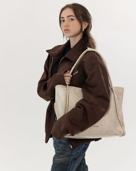 Blair Tote Bag – Structured Vegan Leather Tote