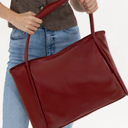 Blair Tote Bag – Structured Vegan Leather Tote