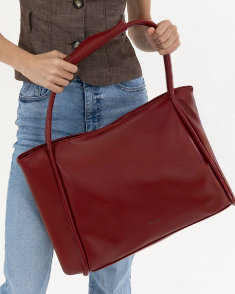 Blair Tote Bag – Structured Vegan Leather Tote