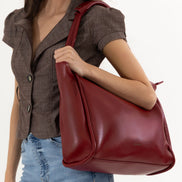 Blair Tote Bag – Structured Vegan Leather Tote