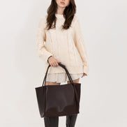 Blair Tote Bag – Structured Vegan Leather Tote