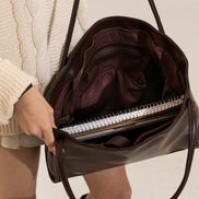 Blair Tote Bag – Structured Vegan Leather Tote