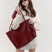 Blair Tote Bag – Structured Vegan Leather Tote