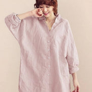 Oversized 100% Cotton Linen Shirt