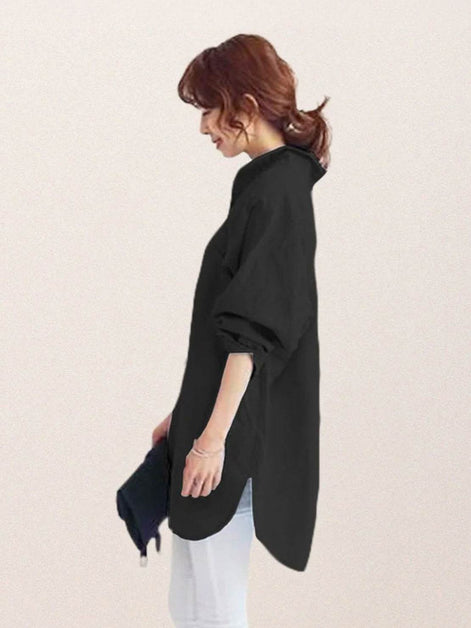 Oversized 100% Cotton Linen Shirt