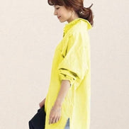 Oversized 100% Cotton Linen Shirt