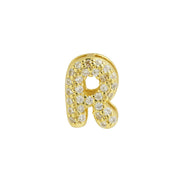 Birthstone Heart Initial Necklace