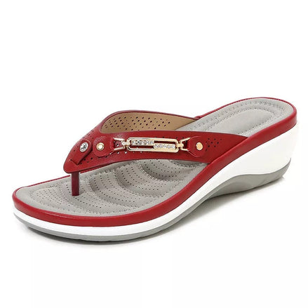Arch Support Soft Cushion Leather Sandals
