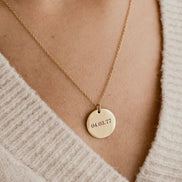 Custom Engraved Name Necklace