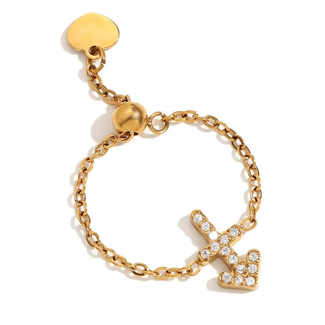 Adjustable Zodiac Sign Ring