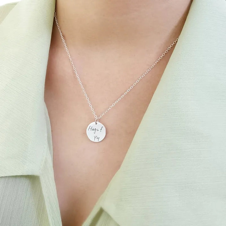 Custom Engraved Name Necklace