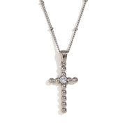 Beaded Cross Necklace