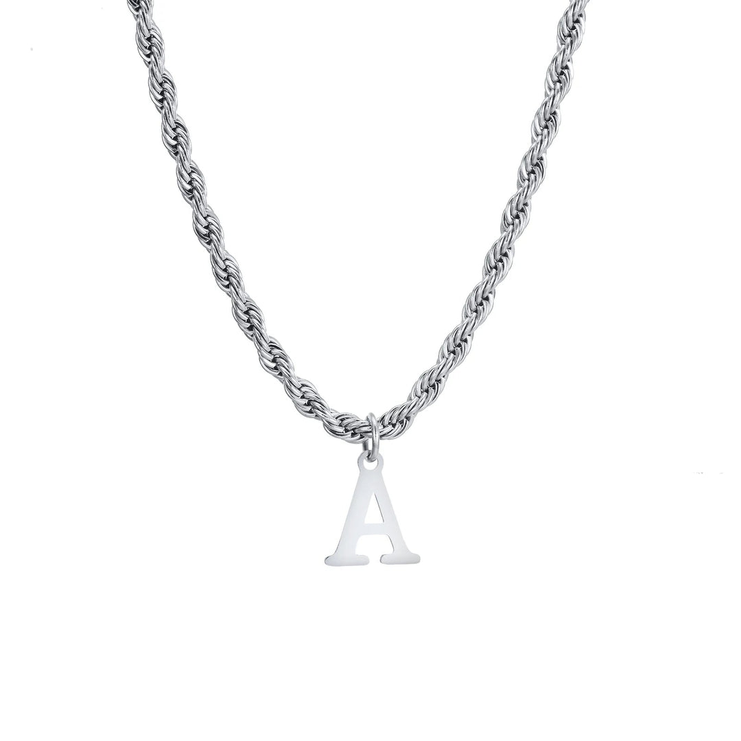 Alphabet Charm Necklace