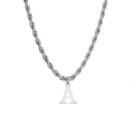 Alphabet Charm Necklace