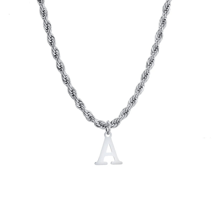 Alphabet Charm Necklace