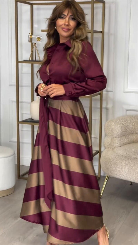 Aurora Royale Elegant Flowing Dress