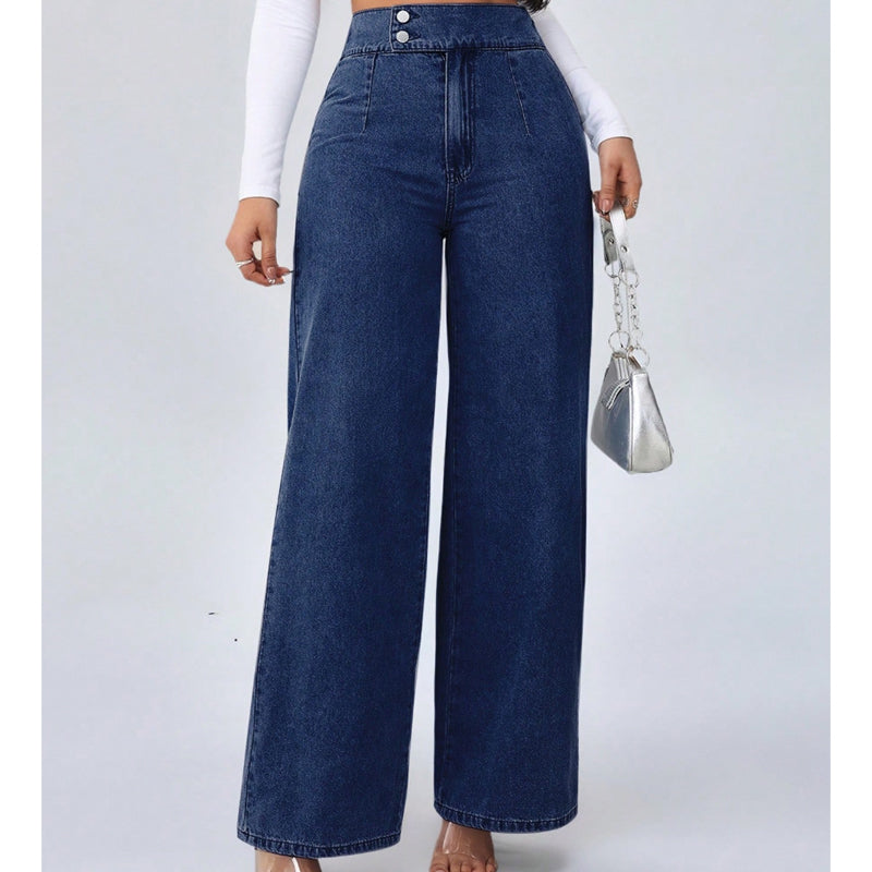 Charlotte | Sculpting Wide Leg Jeans