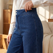 Charlotte Sculpting Wide-Leg Jeans