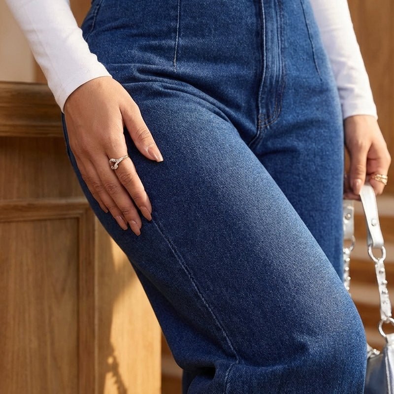 Charlotte Sculpting Wide-Leg Jeans