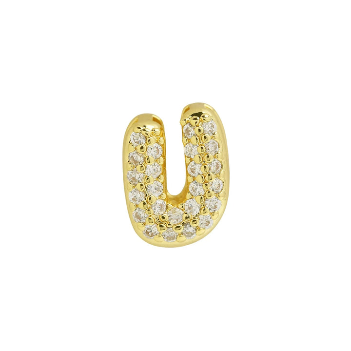 Birthstone Heart Initial Necklace