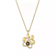 Custom Pet Photo Projection Necklace